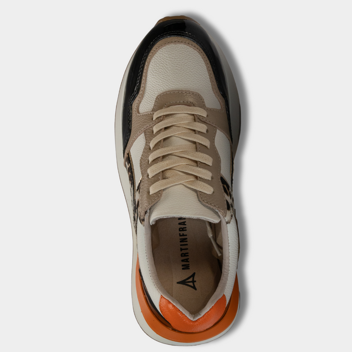 SNEAKER BRASIL CON APLIQUES EN ANIMAL PRINT