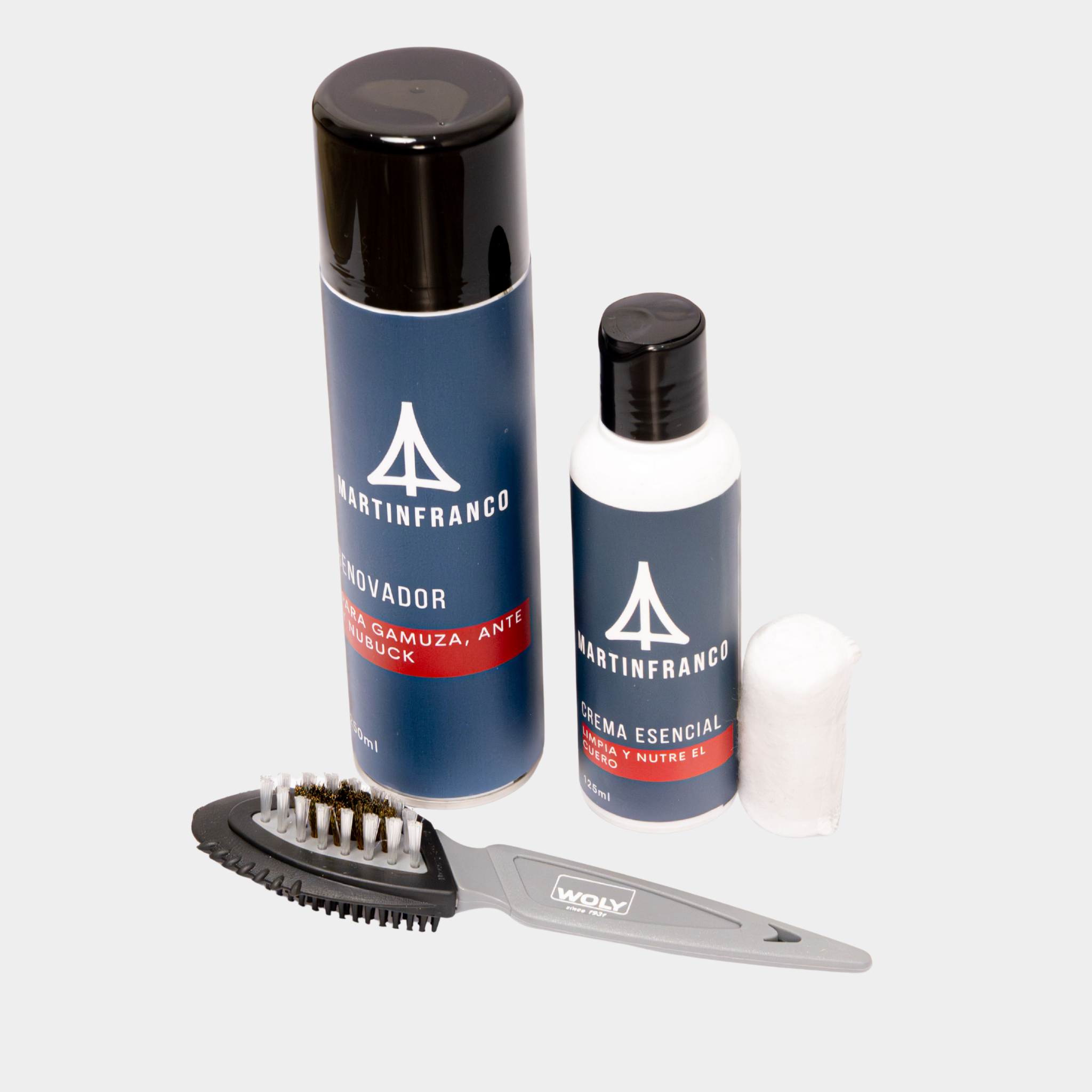 COMBO 3 : Shampoo - Blanco Express - Crema Esencial - Renovador - Cepillo Caucho