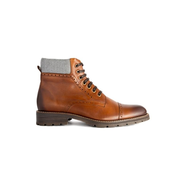 Bota hombre 4129 Almendra