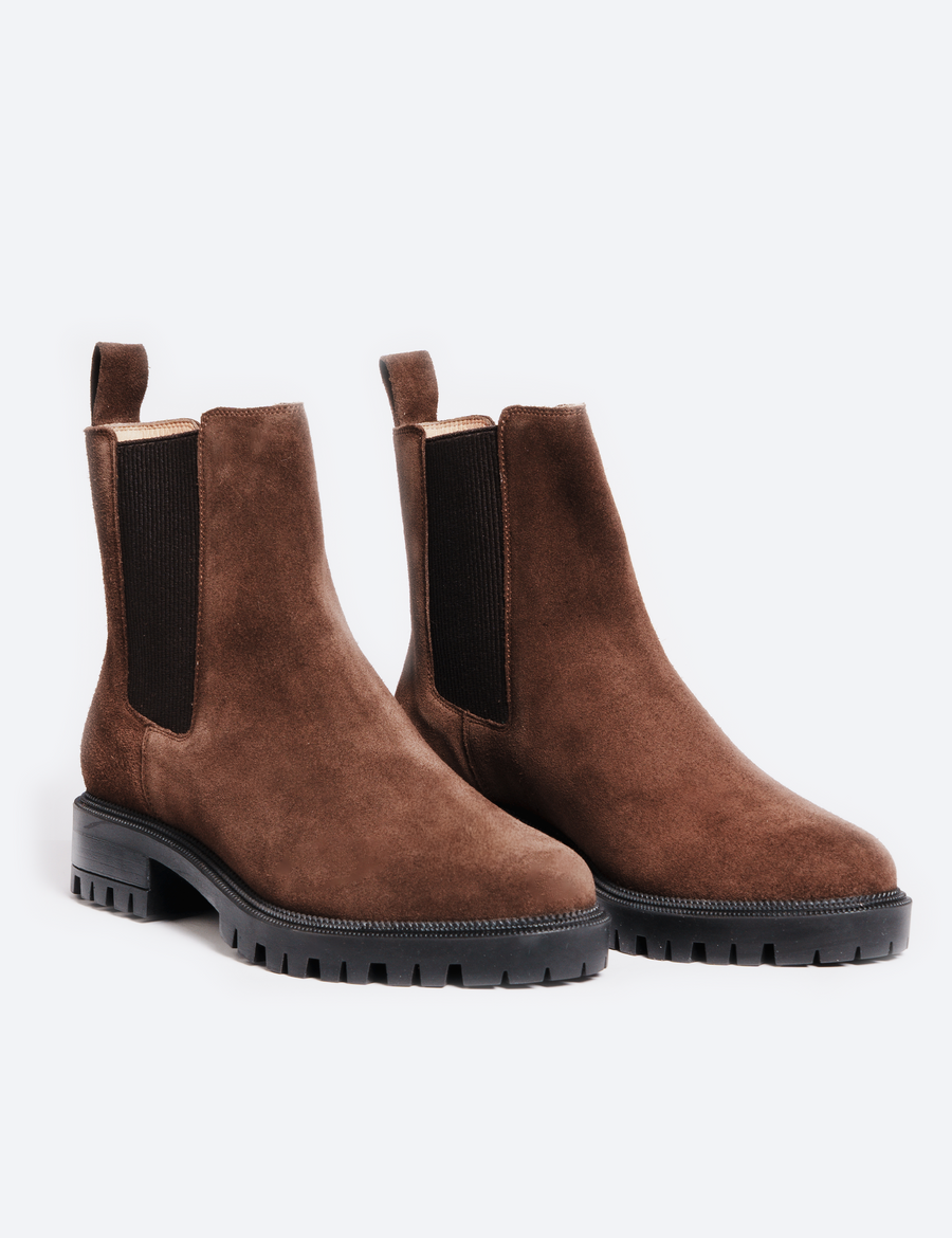 BOTA CHELSEA PORTUGAL CARNAZA CHOCOLATE