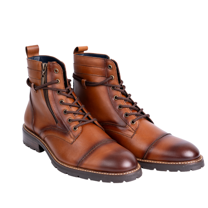 Bota hombre 4097 Almendra