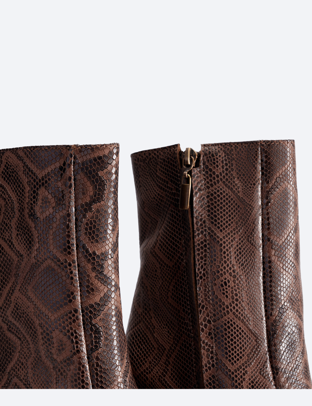 BOTINES AUSTRALIA FOLIA PITON CAFÉ