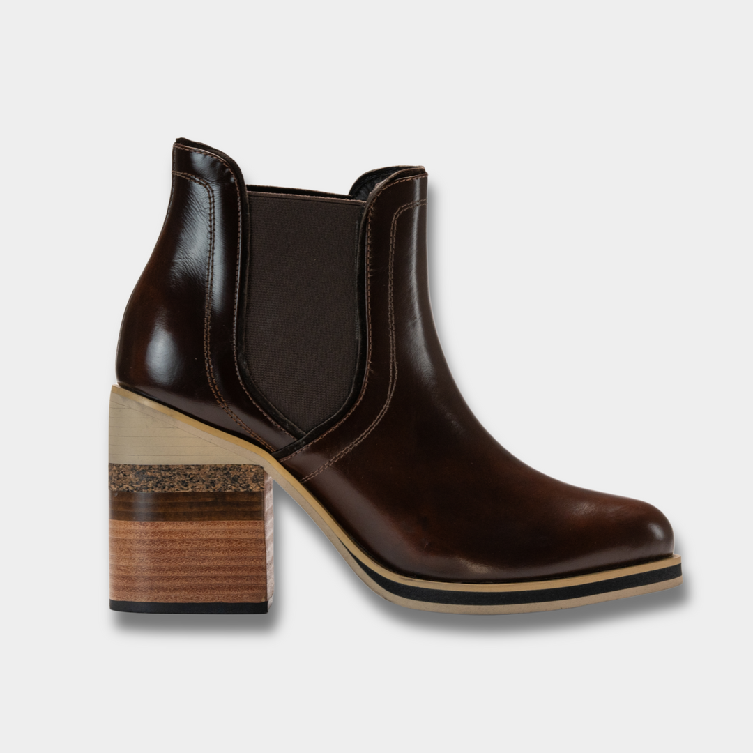 BOTIN ROMA COLOR CARAMELO