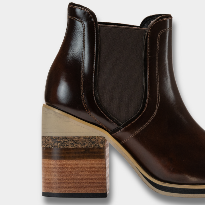 BOTIN ROMA COLOR CARAMELO