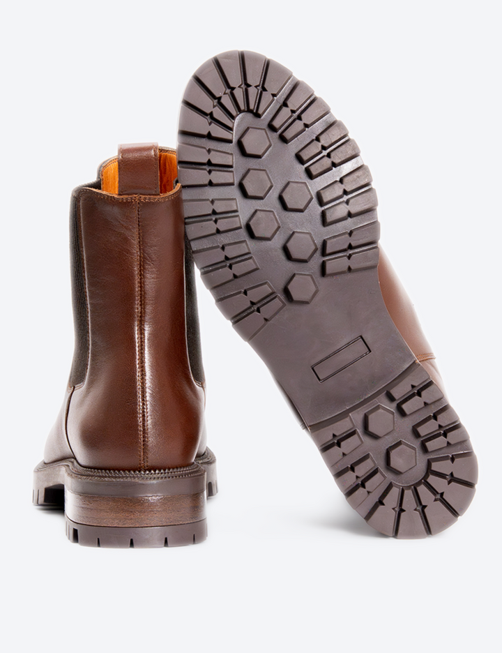 BOTA PORTUGAL MARRÓN