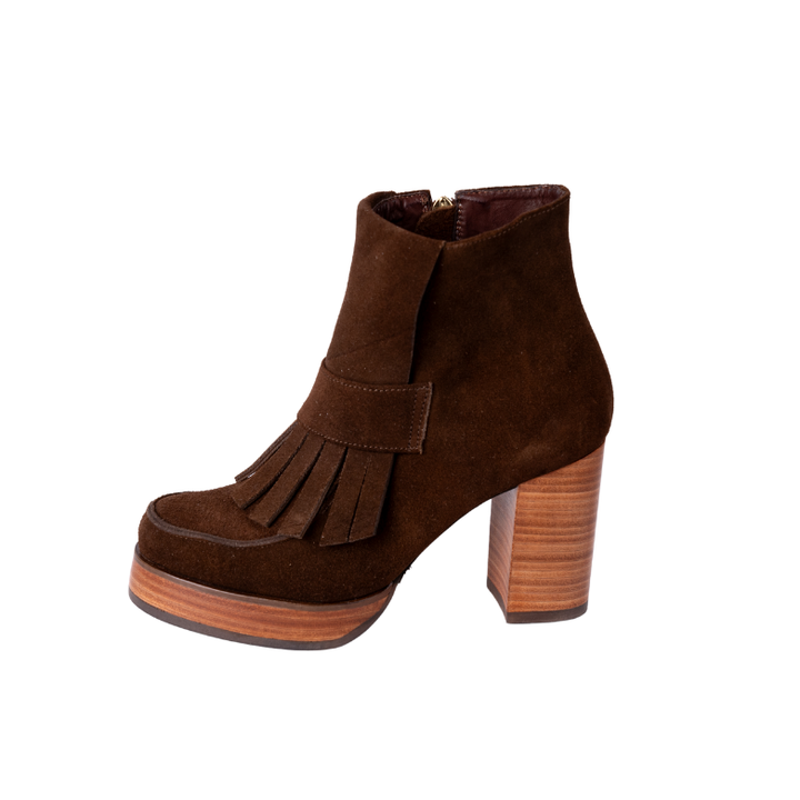 Botin mujer lorenza Tabaco