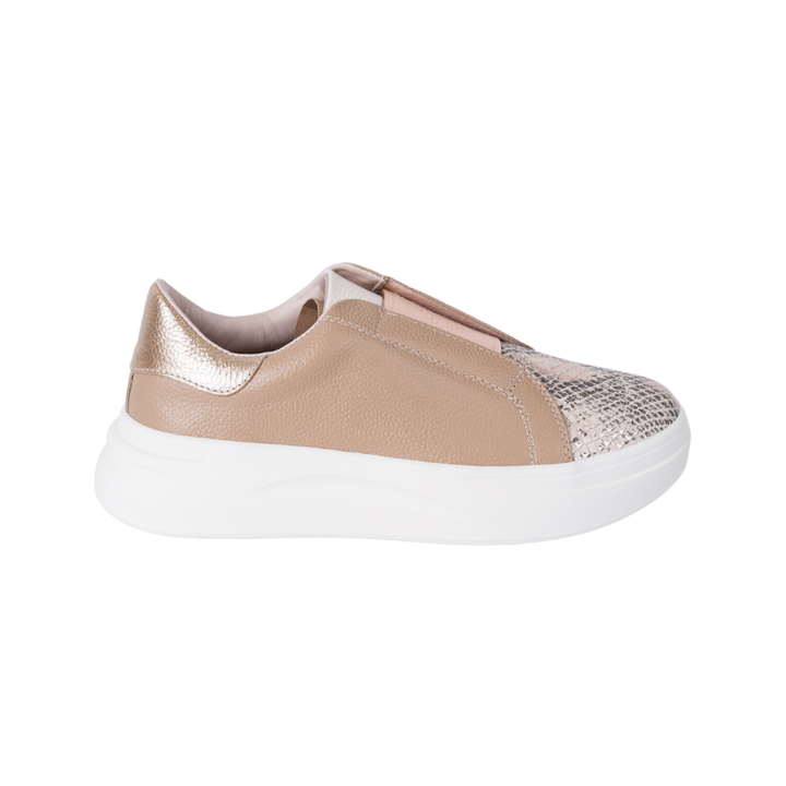 Tenis mujer 7048 Taupe