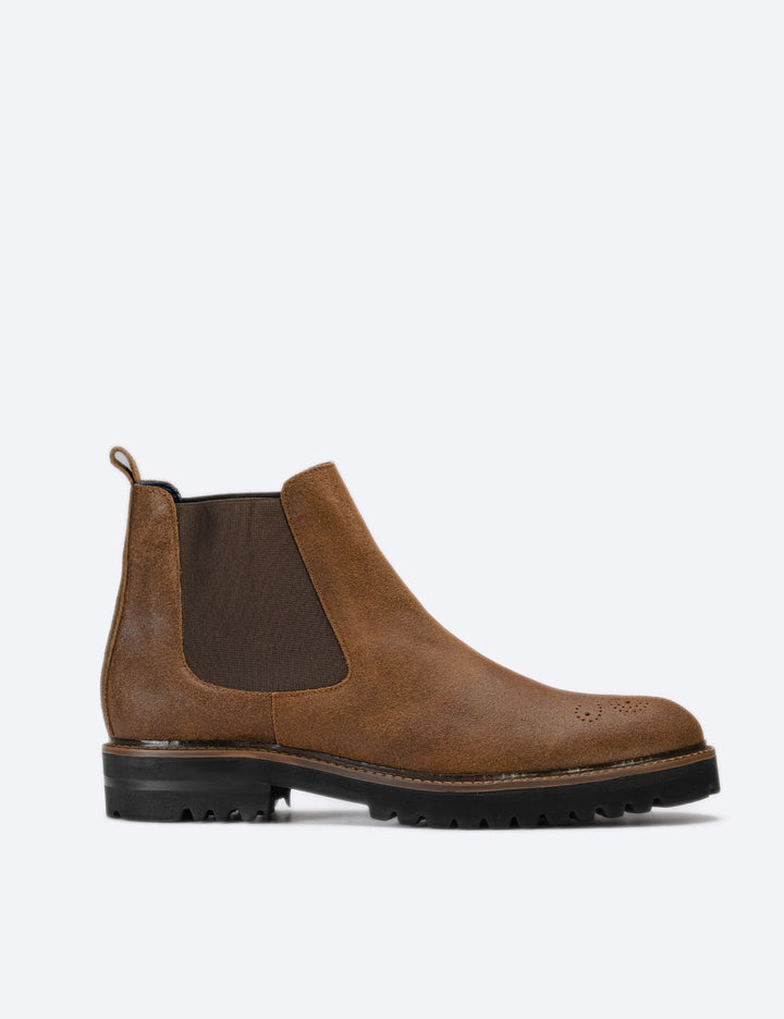 BOTA CHELSEA LONDRES CARNAZA CAFÉ CRAQUELA
